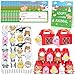 Jiytivity 63 Pcs Farm Animal Party Favors Include 20 Mini Stuffed Animals 20 Foldable Farm Boxes 20 Adoption Card 1 Adopt Sign 2 Fence for Adopt a Farm Animal Adopt a Pet Party Favors - Image 2