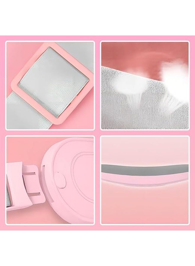 جهاز التدفئة والتدليك المحمول لتسكين آلام الدورة الشهرية - حزام كهربائي ذكي بـ 3 مستويات حرارة و4 أنماط تدليك - وسادة تدفئة قابلة للشحن لراحة الظهر والبطن - Image 3