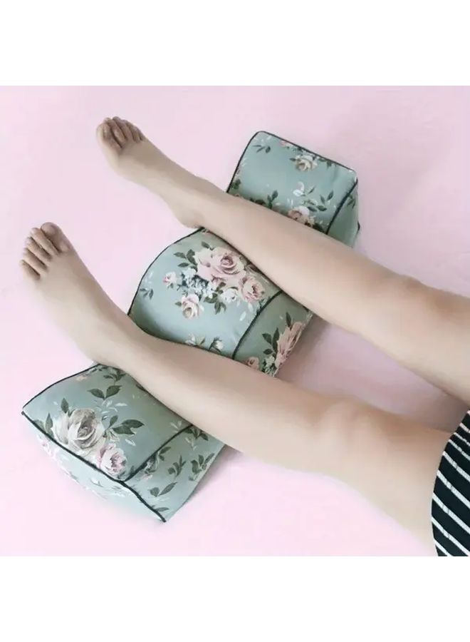 Cotton Leg Elevation Pillow For Sleeping Acrylic Cover Lightweight Washable Pregnancy Support - Image 5