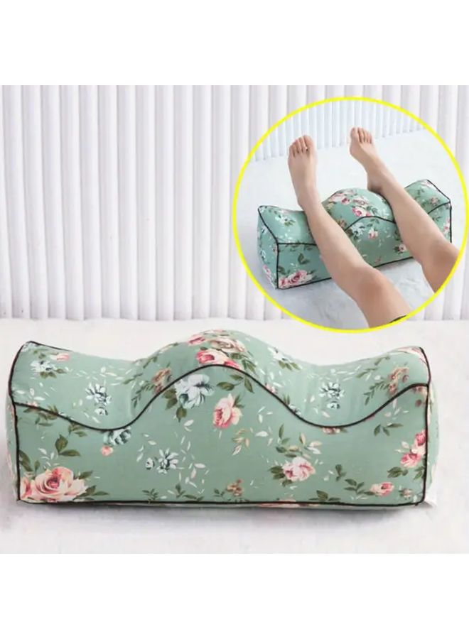Cotton Leg Elevation Pillow For Sleeping Acrylic Cover Lightweight Washable Pregnancy Support - Image 1