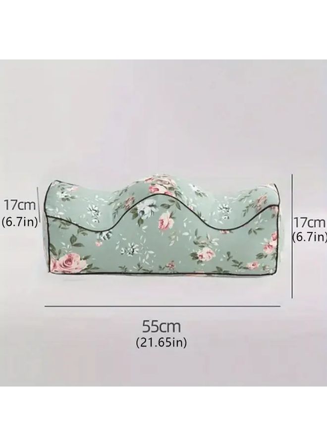 Cotton Leg Elevation Pillow For Sleeping Acrylic Cover Lightweight Washable Pregnancy Support - Image 4