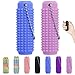 XNJAMG Little Ouchies Fidget ToysPain Stim Fidget Toy Reduce Stress for AdultsAnxiety Relief Pain StimSpiky Fidget Keychain for Anxiety and Stress ReductionNovelty Gifts for Friends2PCSPurple and Blue - Image 3