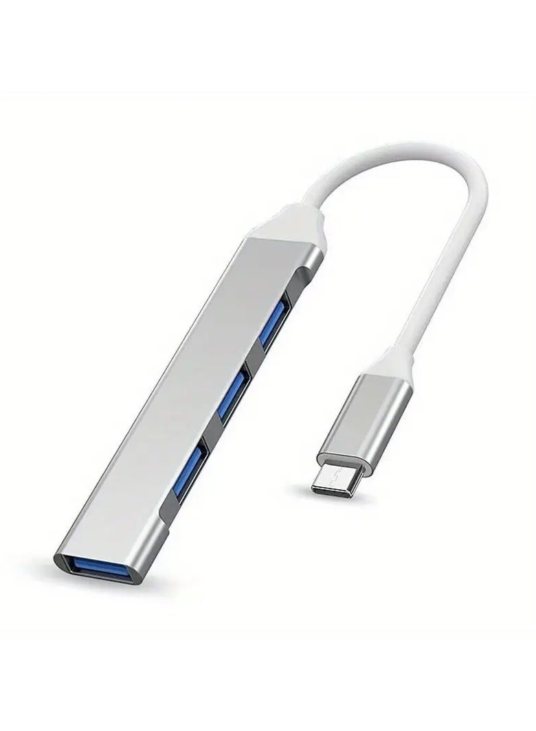Home Clearance Sale USB Hub, 4-Port USB 3.0 Hub, Ultra Slim Portable Data Hub Applicable For Pro, Air, Mini/Pro, Surface Pro, Notebook PC, Laptop, USB Flash Drives, And Mobile HDD  - Image 1