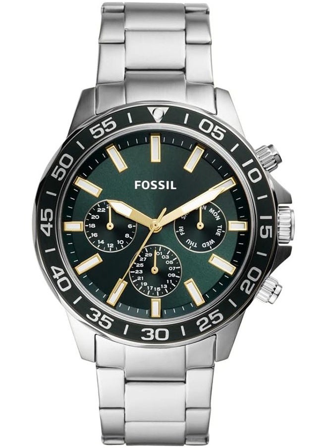 FOSSIL Men's stainless steel Chronograph watch BQ2492 - Green  - Image 1