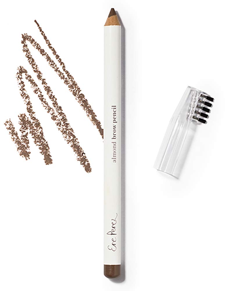 Ere Perez - Natural Almond Eyebrow Pencil | Supports Growth, Long-Lasting, Full Coverage | Coconut Oil + Vitamin E | Vegan, Cruelty-Free, Clean Beauty (Perfect, 0.04 oz | 1.1 g) - Image 1