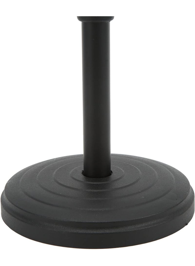 eWINNER Desktop Microphone Stand Studio Micro Table Stand w/Mic Clip&Heavy Iron Base/Foldable/Retractable and Adjustable for Live Broadcasts/Podcasts/Singing/Computer/Meetings and Lectures - Image 4