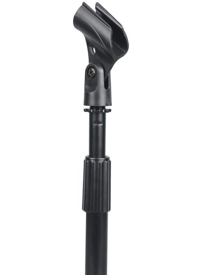 eWINNER Desktop Microphone Stand Studio Micro Table Stand w/Mic Clip&Heavy Iron Base/Foldable/Retractable and Adjustable for Live Broadcasts/Podcasts/Singing/Computer/Meetings and Lectures - Image 5