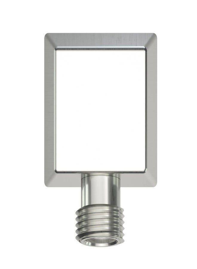 Lavatrum Wall Mounted Supply Elbow, Wall Elbow for Hand Shower, Solid Brass Wall Supply Elbow, Check Valve Included (Brushed Nickel) - Image 4