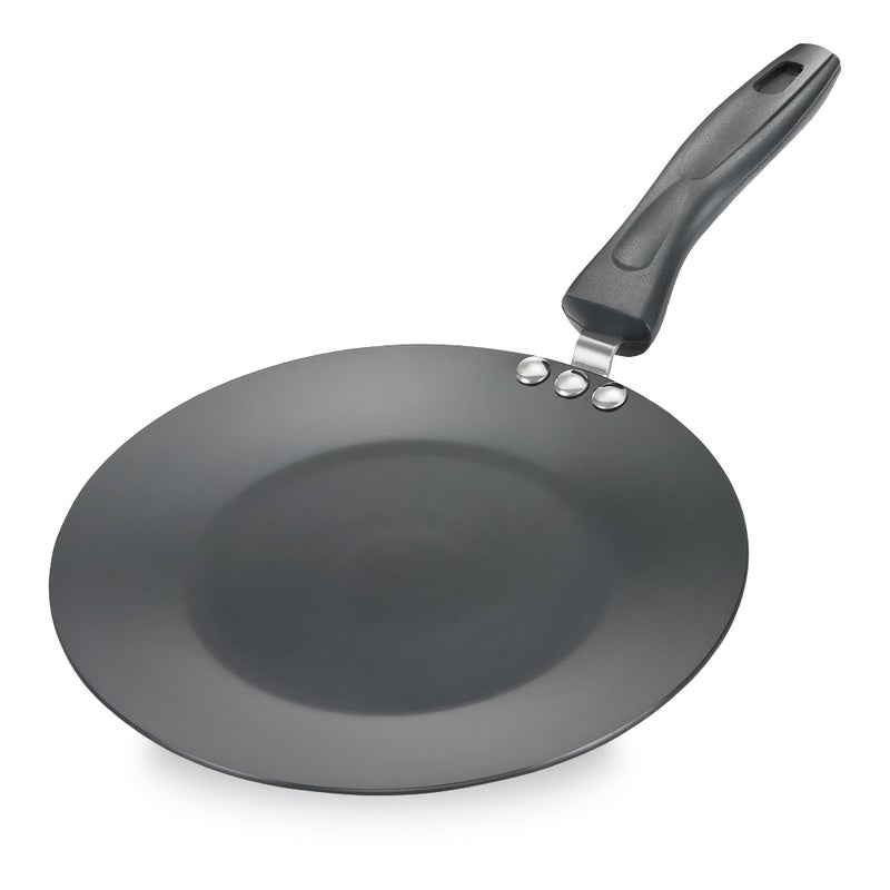 Judge by Prestige 25cm Hard Anodised Vista Concave Tawa |Gas and Induction Compatible|Metal Spoon Friendly - Image 5