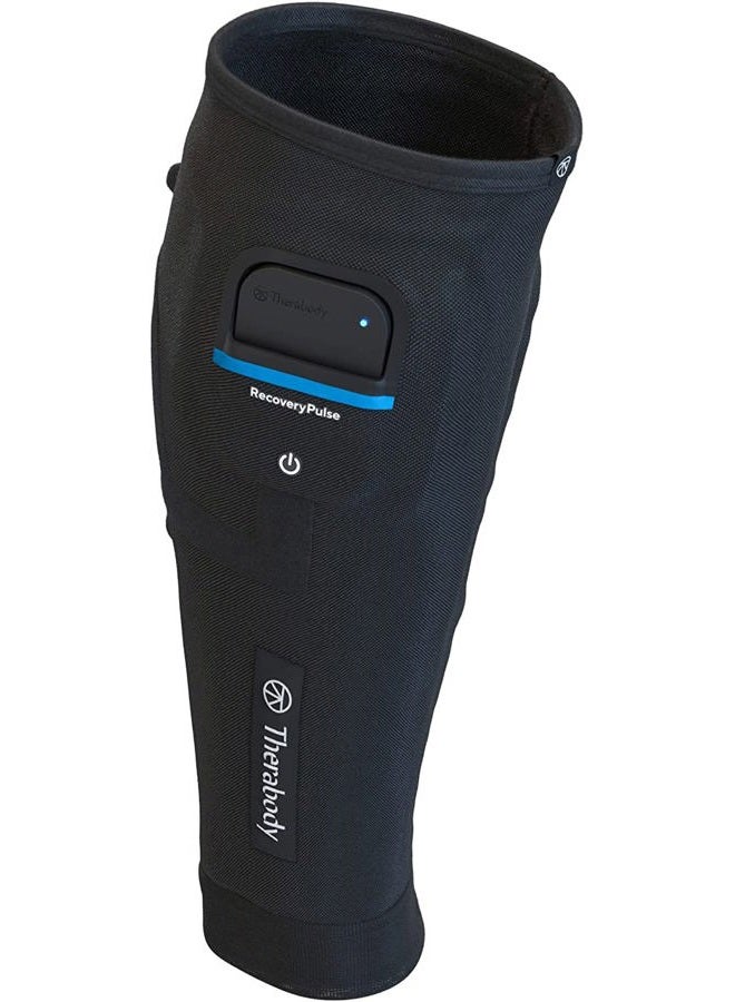 Theragun RecoveryPulse Calf Sleeve by Therabody, Compression and Vibration Sleeve for On The Go Relief, Reduce Soreness and Pain in Lower Legs, Increase Flexibility, Extra Extra Large - Image 1