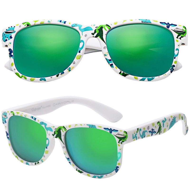 PolarSpex Toddler Sunglasses UV Protection â€“ Unbreakable Kids Polarized Sunglasses with Case for Boys & Girls age 2-8 - Image 1