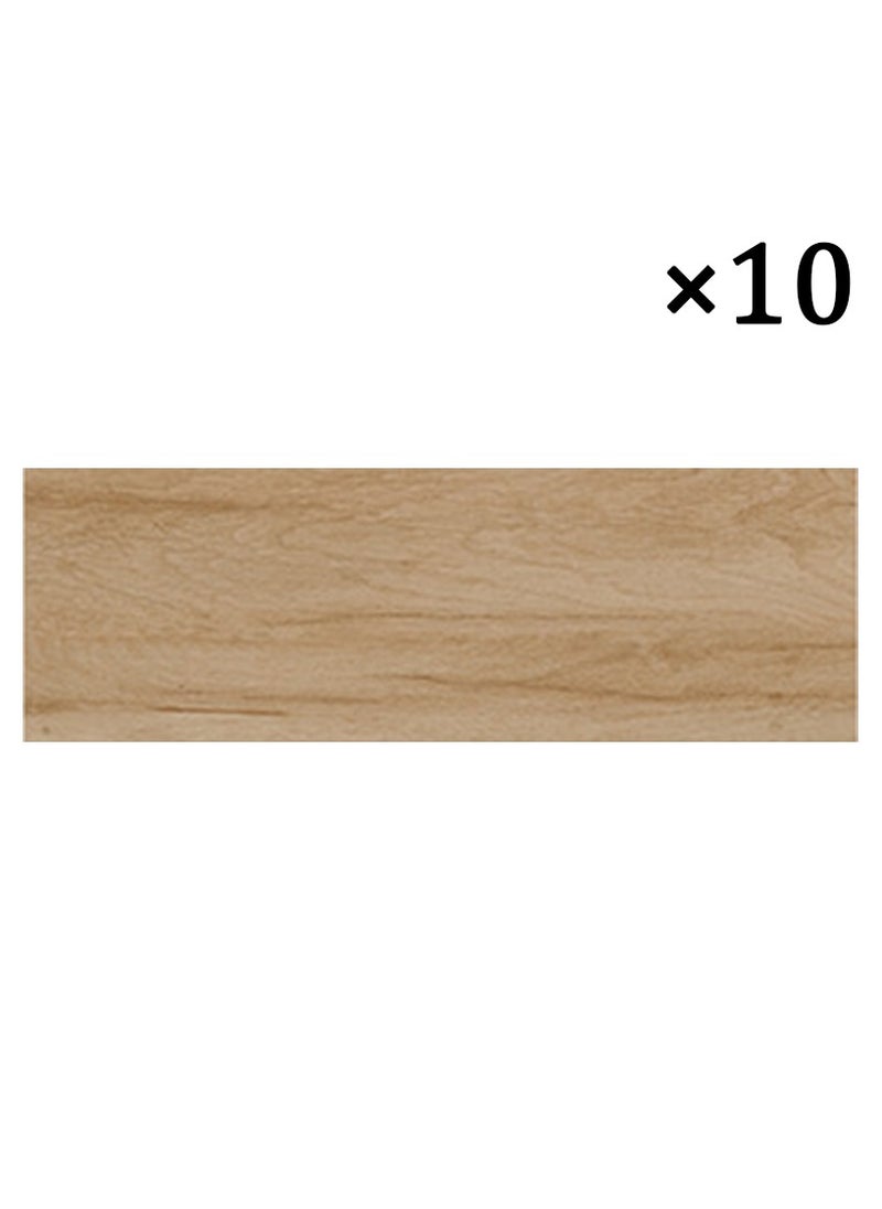 Wood Grain Floor Stickers Thickened Pvc Tile Plank Stickers Paper Moisture-Proof Matte Waterproof Floor Stickers Self-Adhesive