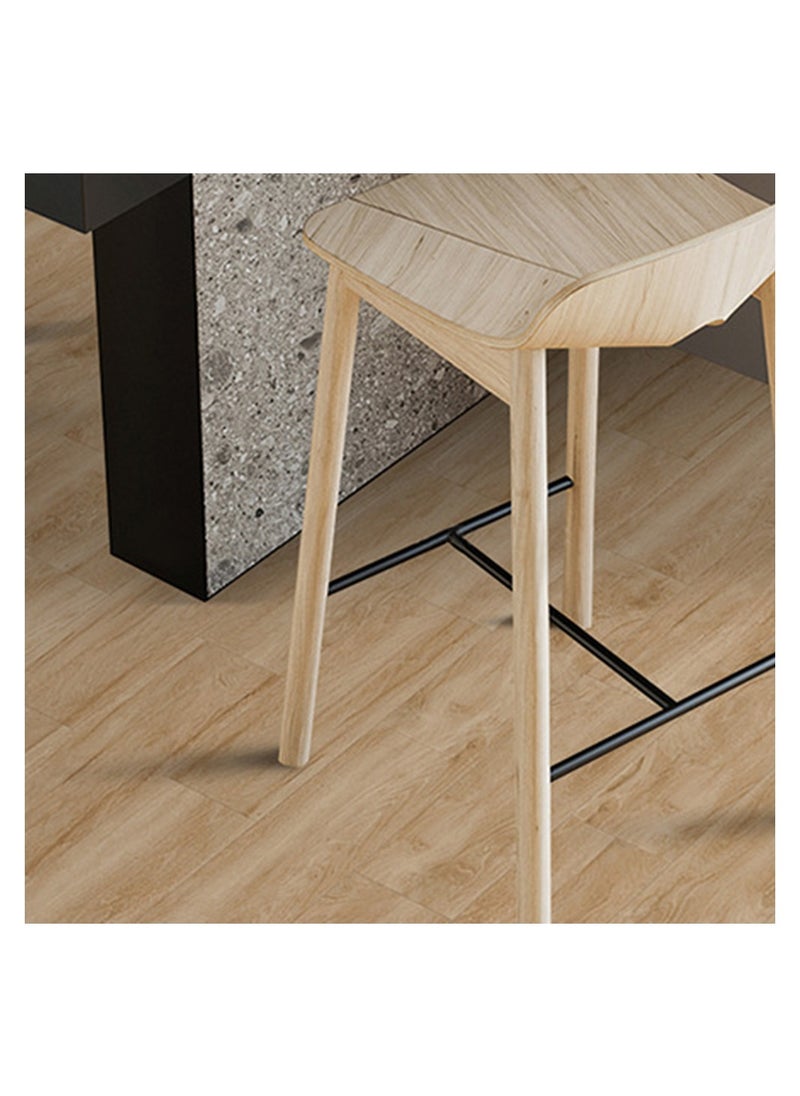 Wood Grain Floor Stickers Thickened Pvc Tile Plank Stickers Paper Moisture-Proof Matte Waterproof Floor Stickers Self-Adhesive