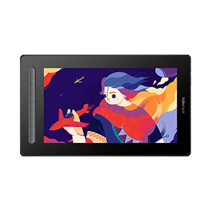 XP-PEN Artist13_2nd شاشة عرض رسومات لقلم الرسم مقاس 13 بوصة، شاشة رسم بتقنية مغلفة بالكامل مع وظيفة الإمالة، قلم ذكي X3 خالي من البطاريات باللون الأسود - Image 1