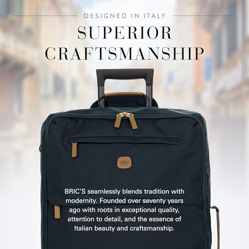 Bric's X-Bag Large Spinner with Frame - 27 Inch - Suitcases with Wheels - Checked Luggage - Navy - Image 4