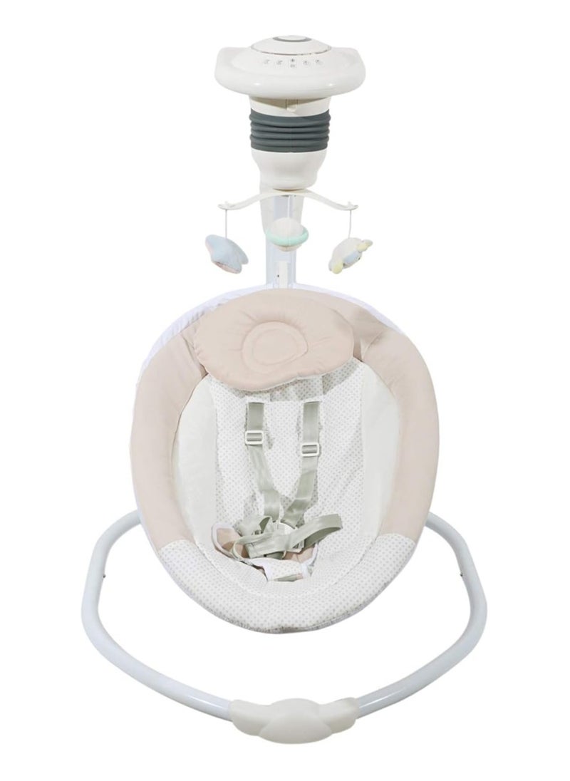 Mamalove Mamalove Electric Baby Swing with Wrapped Battery – Soothing Motion, Music & Timer | Portable Infant Rocker  - Image 1