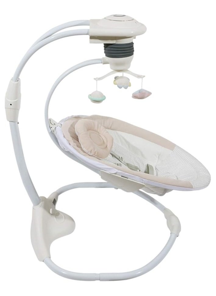 Mamalove Mamalove Electric Baby Swing with Wrapped Battery – Soothing Motion, Music & Timer | Portable Infant Rocker  - Image 2