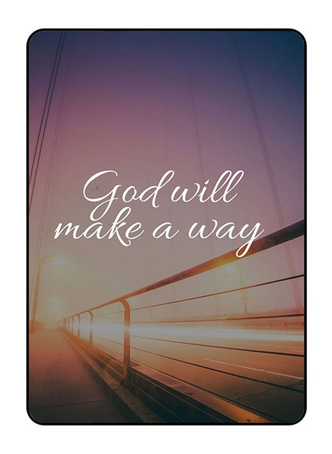 EYE CATCH Protective Case Cover For Apple Ipad Air 11 Inch (2024) God Will Make a Way - Image 1