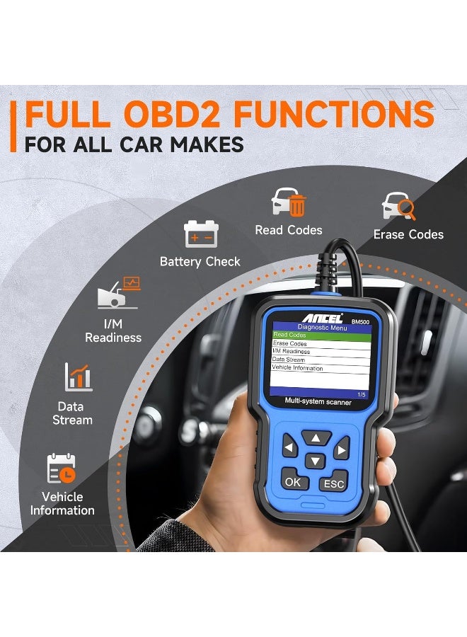 Ancel ANCEL BM500 All System OBD2 Scanner for BMW Mini - Image 5