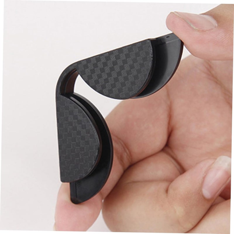 MAGICLULU 4 قطع واقيات زوايا أبواب السيارة، حواف أبواب السيارة من PVC مقاومة للخدش والاصطدام، سهلة التركيب - Image 4