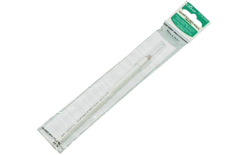 Clover Water Soluable Pencil, White - Image 1