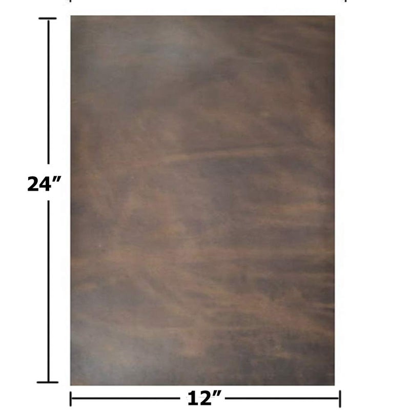Seek4comfortable Dark Brown Leather Square 2.0mm Thick Finished Full Grain Cow Hide Leather Arts Crafts Tooling Sewing Hobby Workshop Crafting Leather Accessories - Image 2