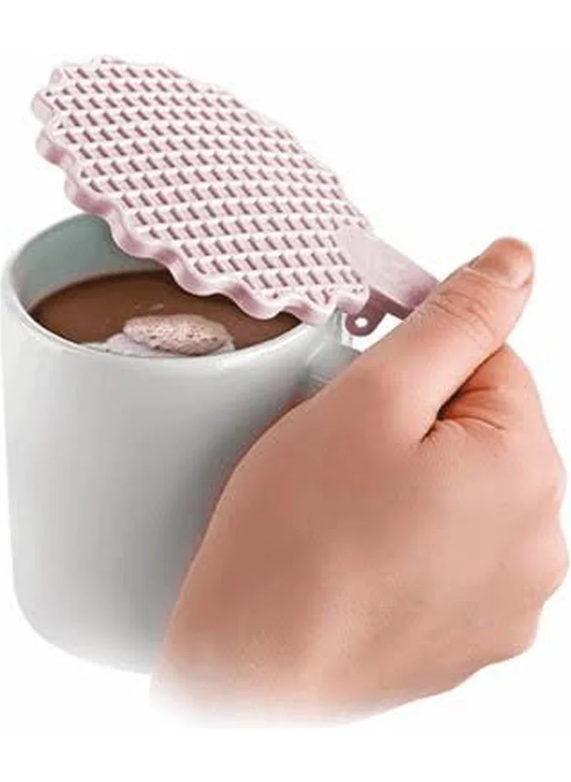 Hane216 2 Pieces Mug Cover Latched Heat Protector