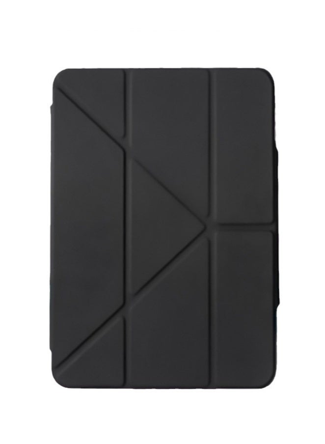 for Samsung Galaxy Tab A9 Case Cover, Triple Fold Y-shaped Design, Multi Angle, Leather Tablet Cover With Pen Slot, Automatic Wake-up/sleep, Black - Image 3