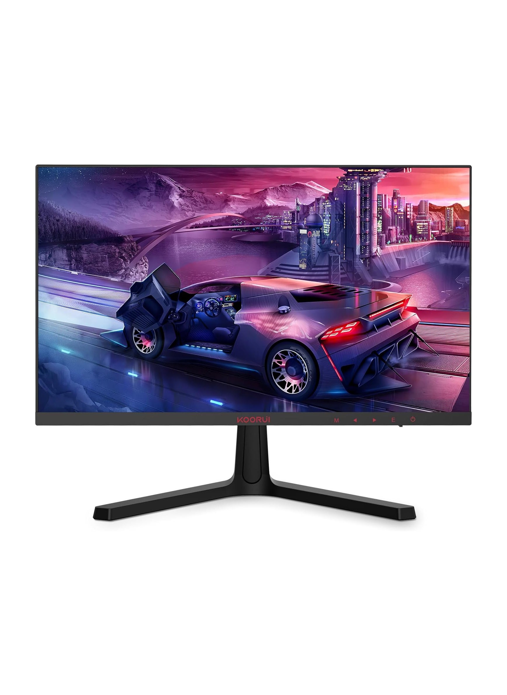 KOORUI 24 Inch Computer Monitor -FHD 1080P Gaming Monitor 165Hz VA 1ms, Adaptive Sync Technology, LED Monitors with Ultra-Thin, HDMI X2 /DP, VESA Compatible, Tilt Adjustable, Eye Care 24E4 