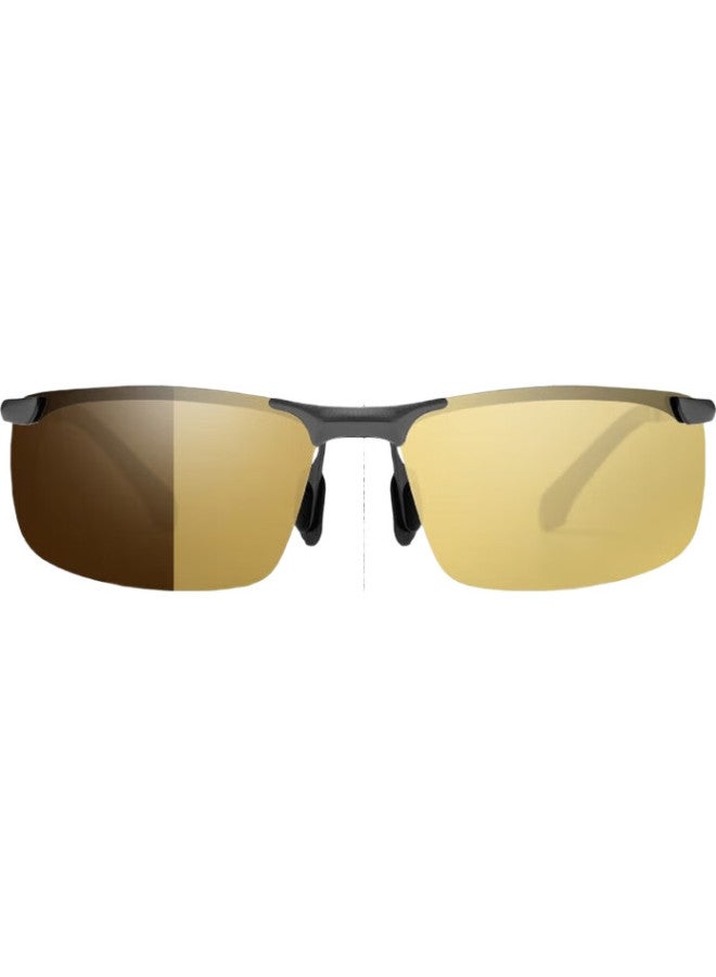 Gabelli Night Vision Glasses Unisex Photochromic Polarized Sunglasses Day And Night Dual-Use Sun Glasses Special For Night Driving Anti-Glare - Image 2