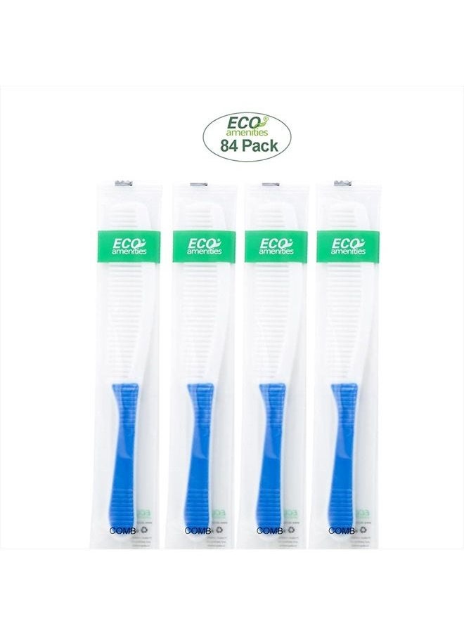 ECO Amenities - 6-Piece All-in-Kit-Soap-Body Lotion-Shampoo&Conditioner 2 in 1 -Toothbrush- Toothpaste-Hair Comb- Hotel Toiletries Bulk Guest Shower Bath Amenities - Image 1