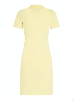 Women's 1985 Collection Slim Fit Polo Dress -  Stretch organic cotton pique, Yellow - pzsku/ZB7785DB25CD4894D6737Z/45/_/1715080009/8c9b478b-d315-4b68-a19e-a9c1c673c4d0