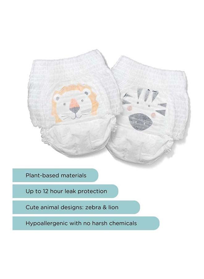 Kit & Kin Eco Friendly Baby Diaper | Pull Ups Diaper Pants Sizes 5 | Hypoallergenic Flash Dry Disposable Diapers (Size 5, Pack of 20) - Image 2