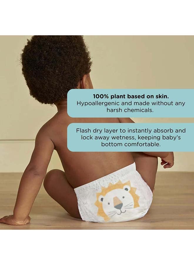 Kit & Kin Eco Friendly Baby Diaper | Pull Ups Diaper Pants Sizes 5 | Hypoallergenic Flash Dry Disposable Diapers (Size 5, Pack of 20) - Image 4