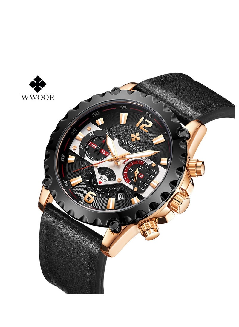 WWOOR - Men's Sports Waterproof Watch - Image 1