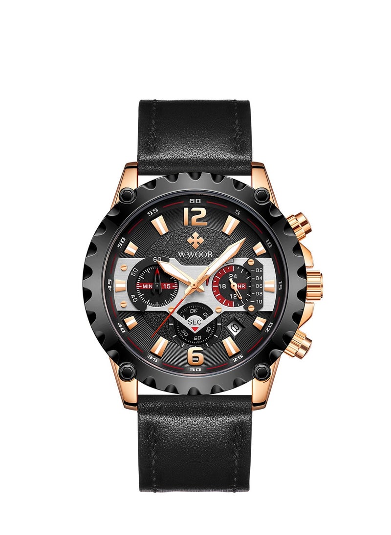 WWOOR - Men's Sports Waterproof Watch - Image 1