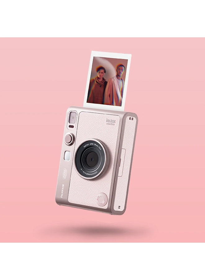 Instax Fujifilm instax mini Evo Instant Film Camera - Pink - Image 1
