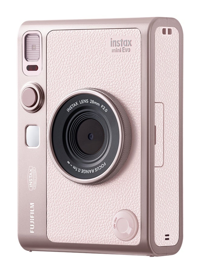 Instax Fujifilm instax mini Evo Instant Film Camera - Pink - Image 3