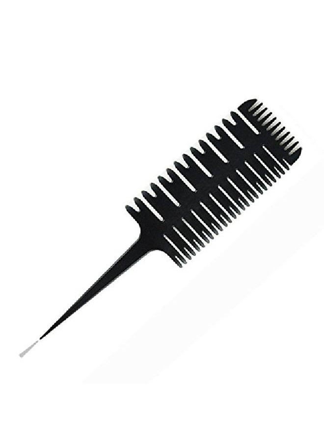 1st Choice T Choice Professional Hair Combs For Women Styling Hair Combs Plastic Weaving Combs For Highlighting  - Image 1