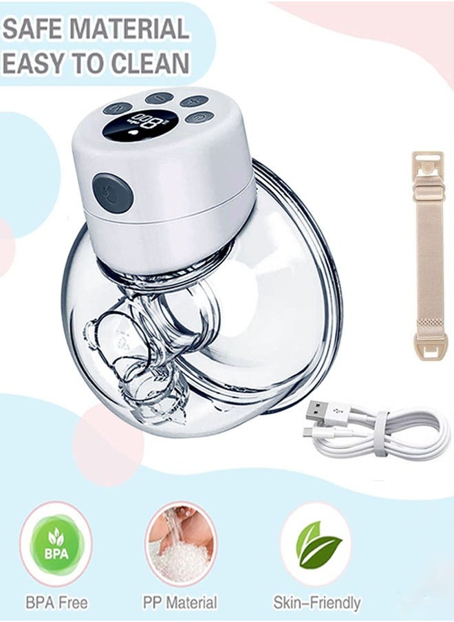 Arababy Hands Free Wearable Electric Breast Pump  - Image 2