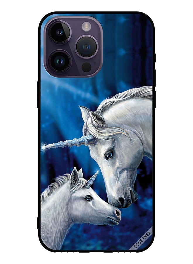 Covernex Protective Case Cover For Apple iPhone 14 Pro Max Unicorn Lover Baby Unicorn - Image 1