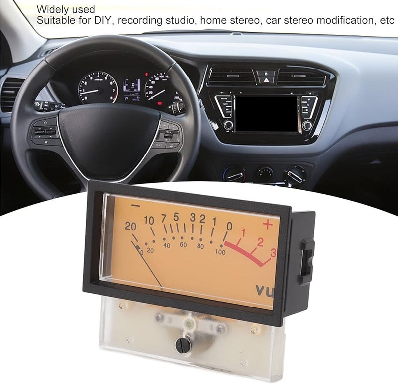 High Accuracy 12V DB Audio Level Meter 500UA 650Ω Backlight Compact Design - Image 5