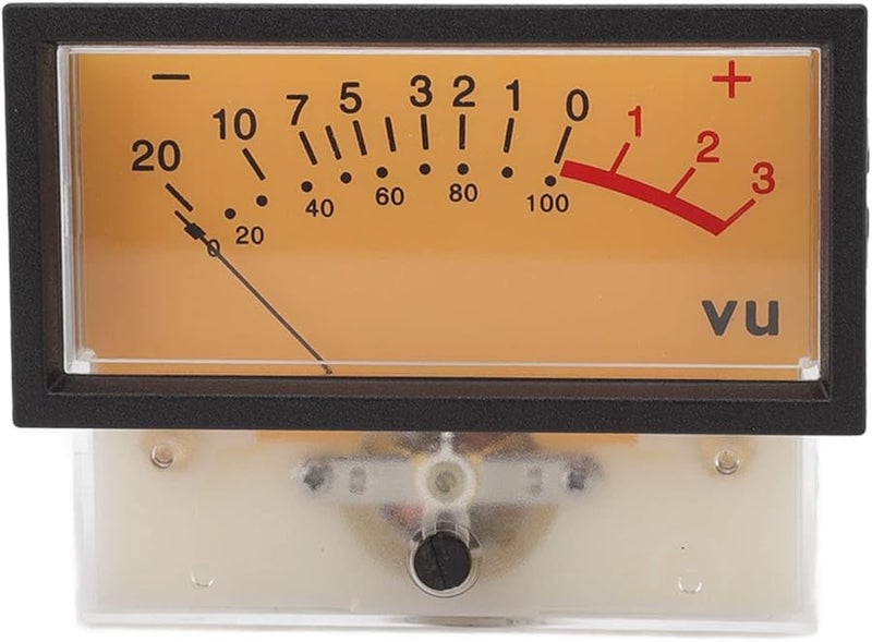 High Accuracy 12V DB Audio Level Meter 500UA 650Ω Backlight Compact Design - Image 2