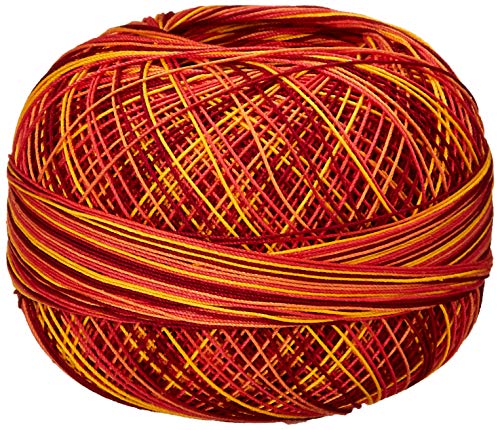LIZBETH Handy Hands Lizbeth Premium Cotton Thread, Size 40, Falling Leaves - Image 1