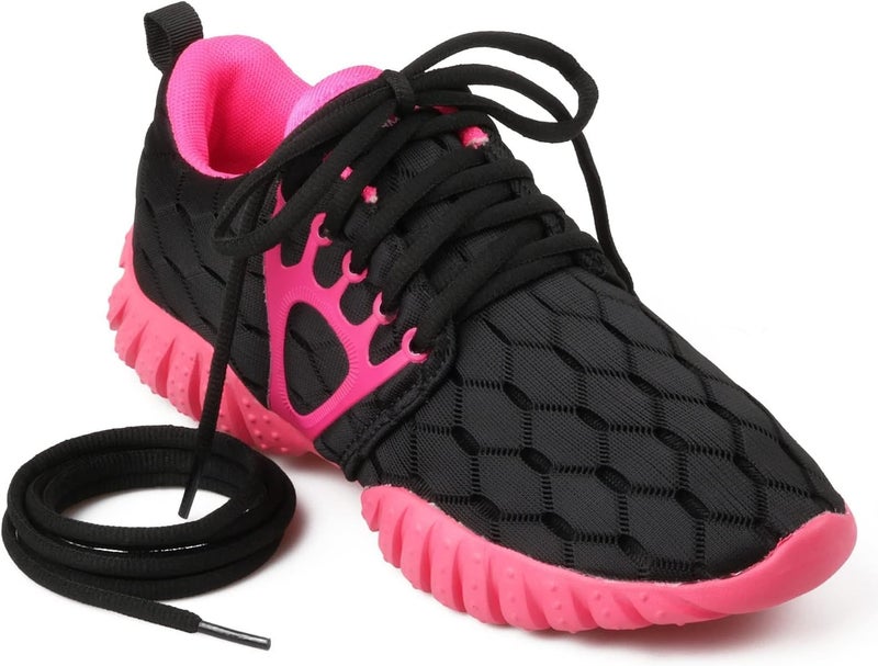 Puzeam 2 Pairs Oval Athletic Shoelaces 33 Colors 1/4" Half Round Shoe Laces for Sneakers - Black 80 - Image 3