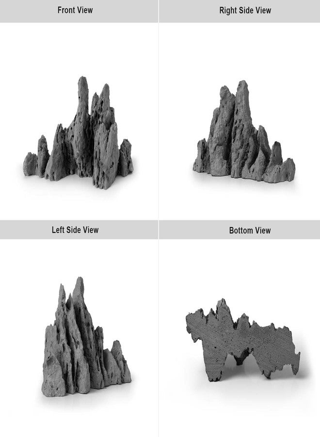 FZONE Aquarium Rocks Aquascaping, Micro Resin Seiryu Rock for Aquascaping - Image 4