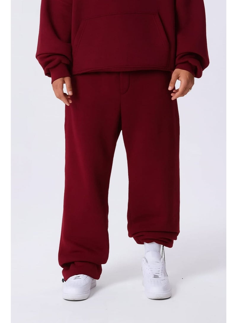 Galata Fabrica Unisex Premium Oversize Sweatpants with adjustable cords at ankles - Image 3