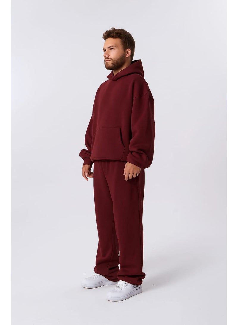 Galata Fabrica Unisex Premium Oversize Sweatpants with adjustable cords at ankles - Image 5