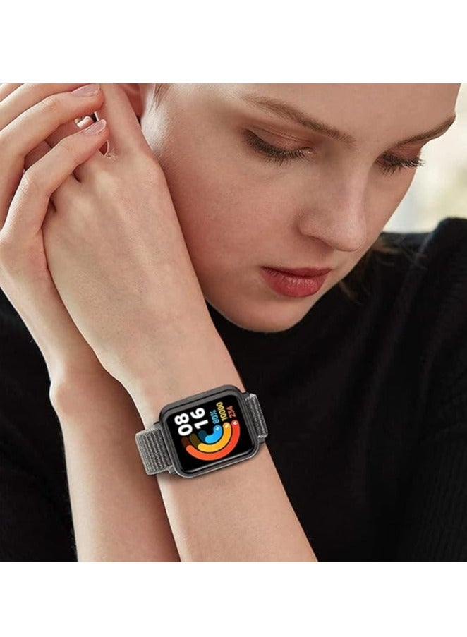 shomira Compatible with Sports Watch Strap for Redmi Watch 3 Lite, Replacement Nylon Strap Compatible with Redmi Watch 3 Lite - Image 2