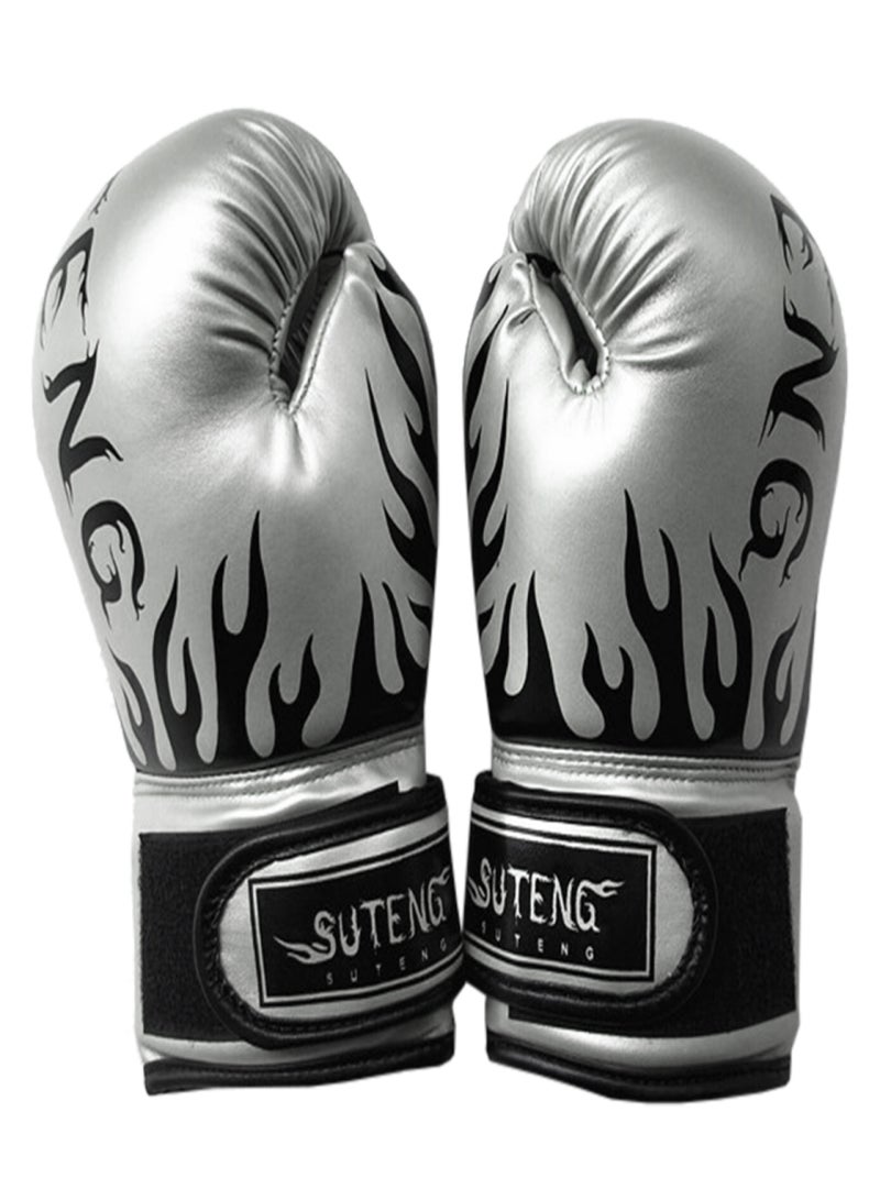 SUTENG Children Boxing Gloves Kids Kick Boxing Training Gloves Youth Muay Thai Punching Bag Mitts Boxing Practice Equipment for Punch Bag Sack Boxing Pads Age 8 to 14 Years Old - Image 4